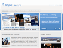 Tablet Screenshot of bopjodesign.com